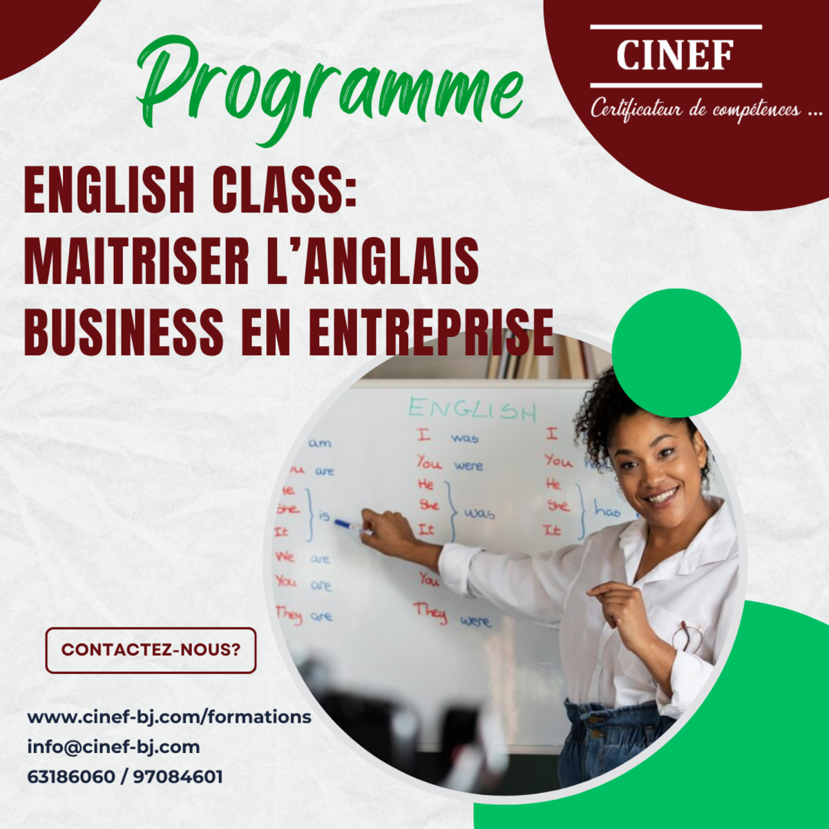 ENGLISH CLASS: MAITRISER L'ANGLAIS BUSINESS EN ENTREPRISE